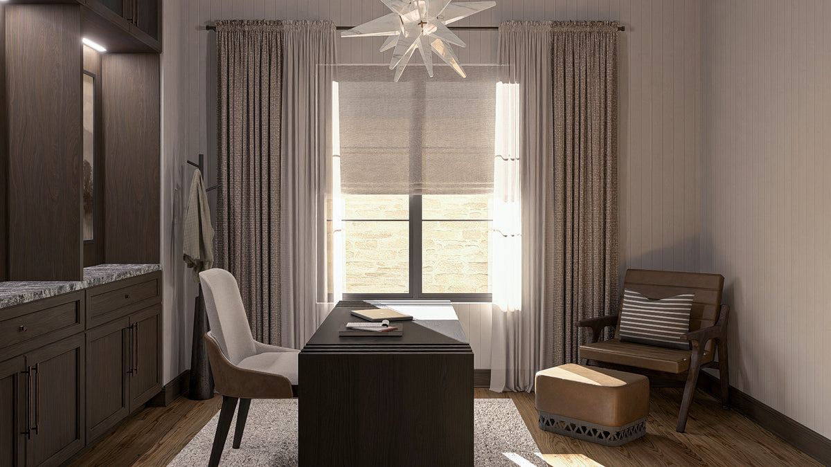 G7962-A Modern Transitional House Office, 3 Bedrooms, 2.5 Bathrooms | Perryville 30466 