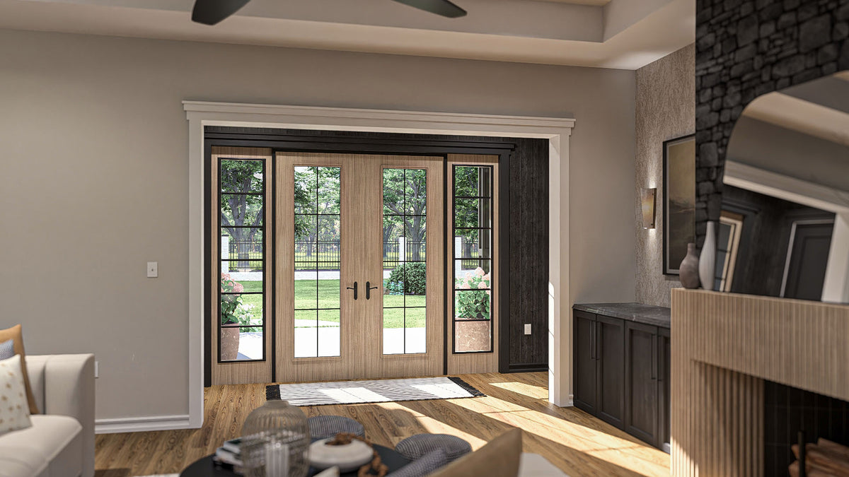 G7876-A Modern Farmhouse Entry, 4 Bedrooms, 4 Bathrooms | Greencastle 30491