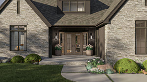 G7876-A Modern Farmhouse Front Porch, 4 Bedrooms, 4 Bathrooms | Greencastle 30491