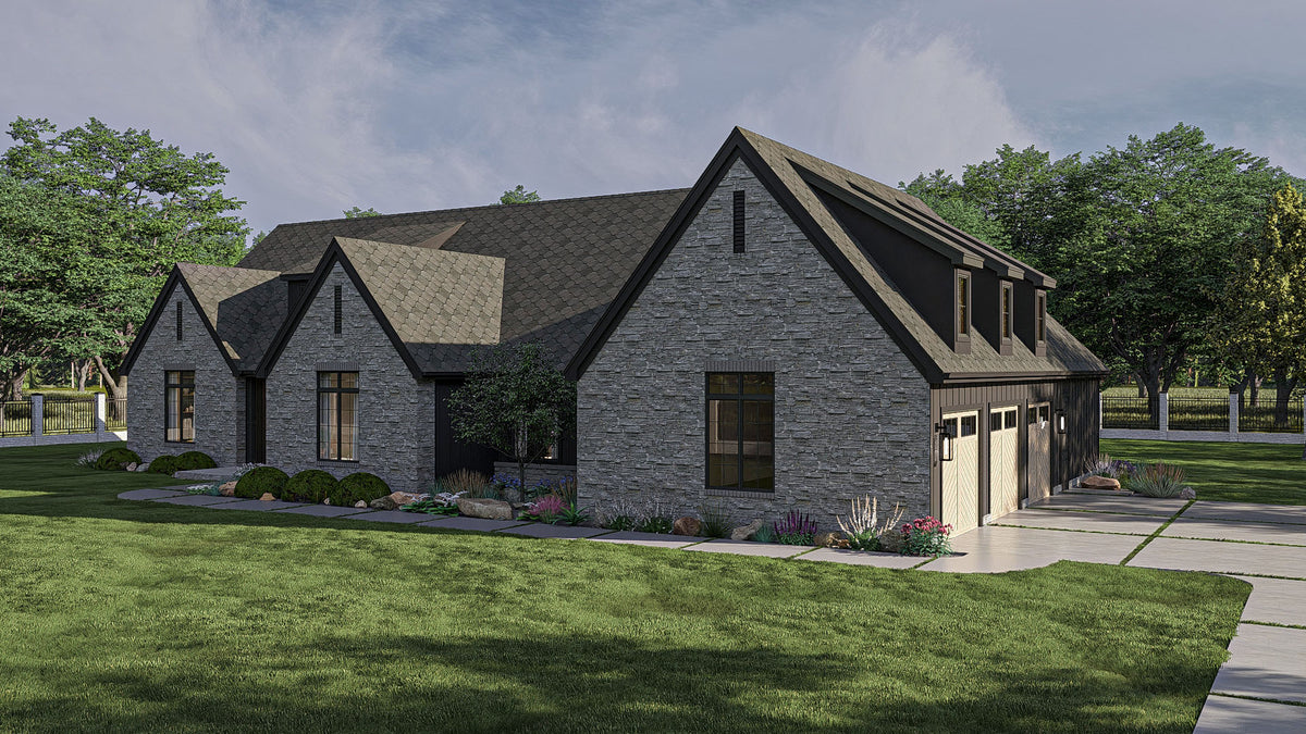 G7876-A Modern Farmhouse, 4 Bedrooms, 4 Bathrooms | Greencastle 30491 Exterior-5