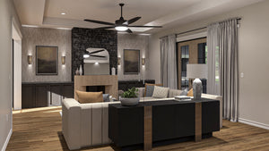 G7876-A Modern Farmhouse Great Room, 4 Bedrooms, 4 Bathrooms | Greencastle 30491