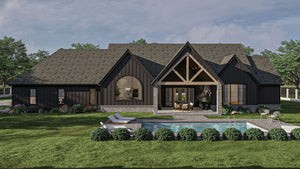 G7876-A Modern Farmhouse, 4 Bedrooms, 4 Bathrooms | Greencastle 30491 Exterior-3
