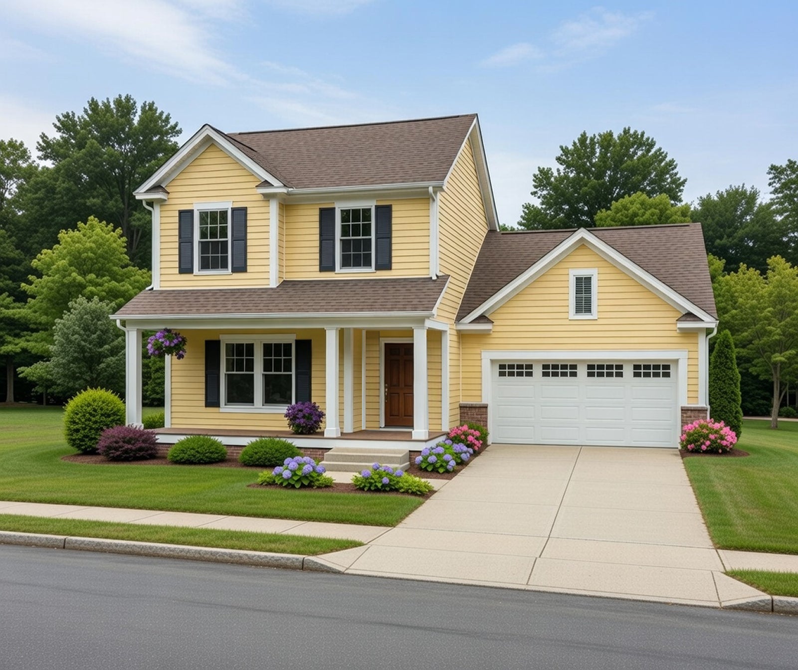 AB7946-A Traditional House, 3 Bedrooms, 2.5 Bathrooms | Vera 31013 Exterior
