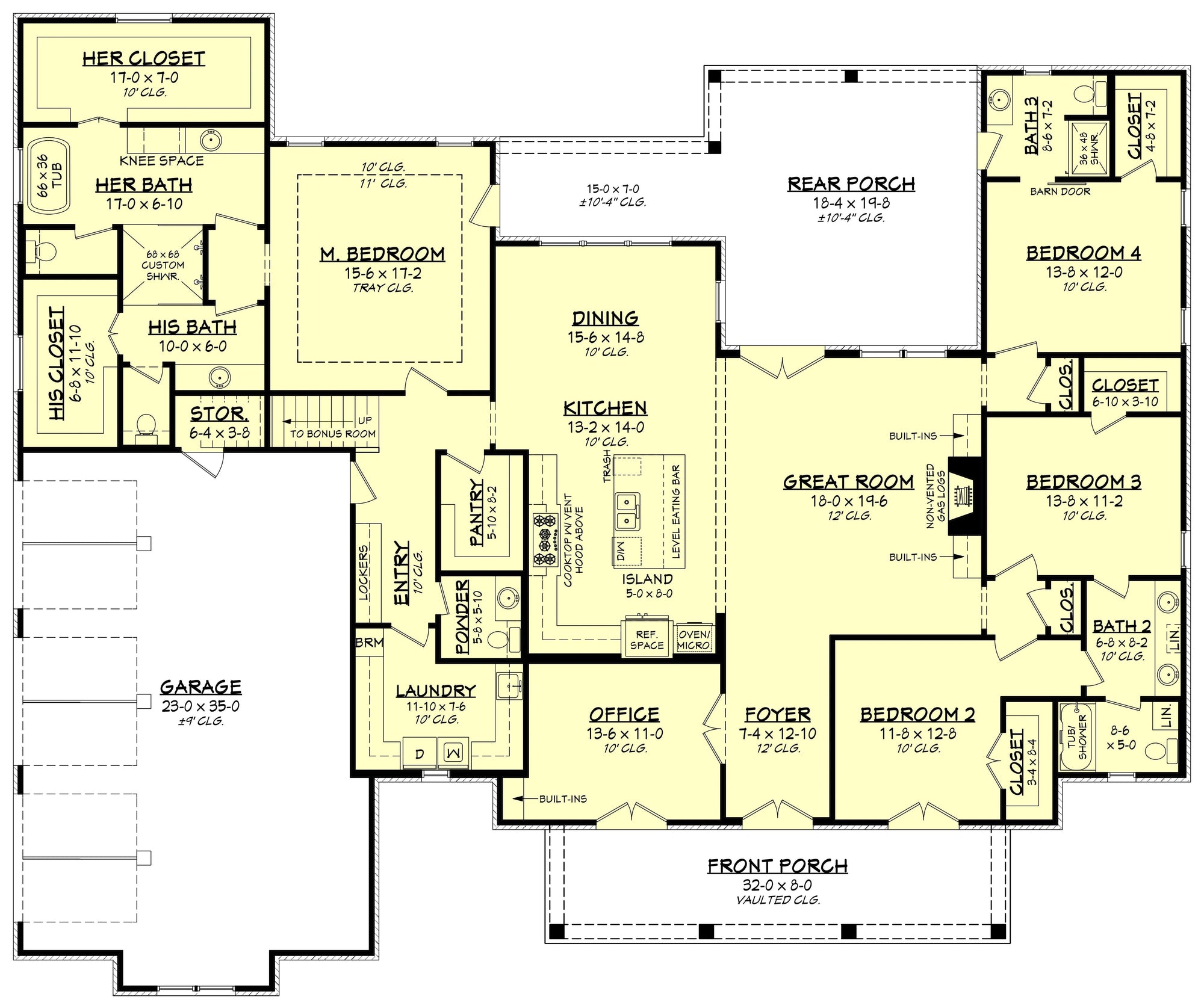 Denton House Plan - Archival Designs House Plans