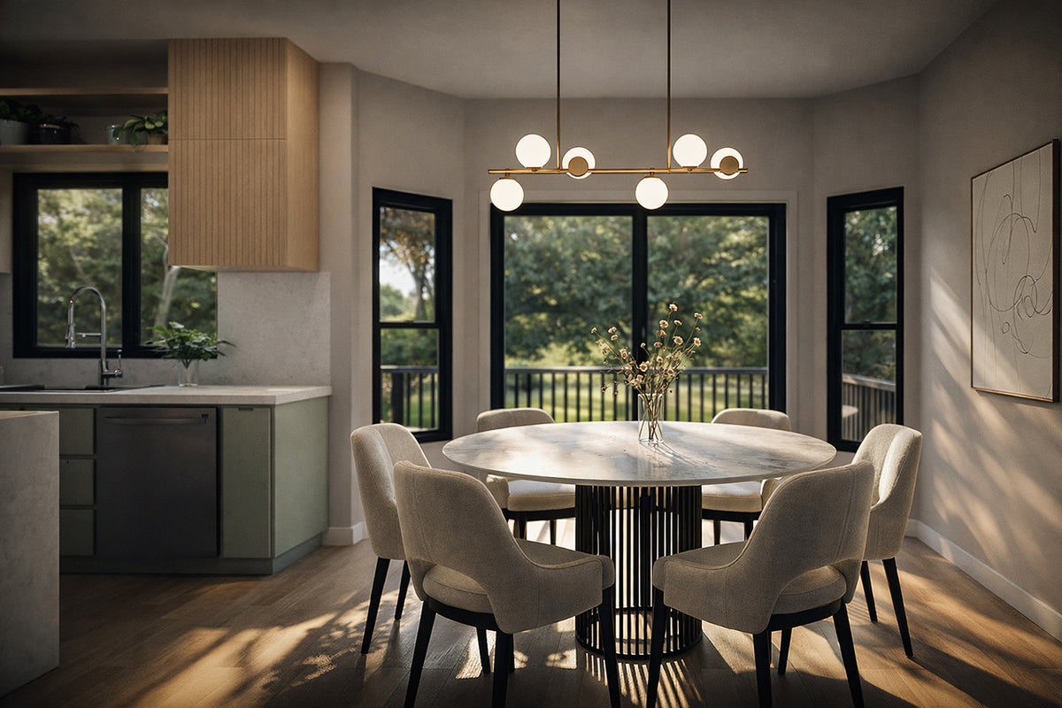 AM7935-A Country House Dining Room, 3 Bedroom, 2.5 Bathrooms | Plan 31-360 Fernley 