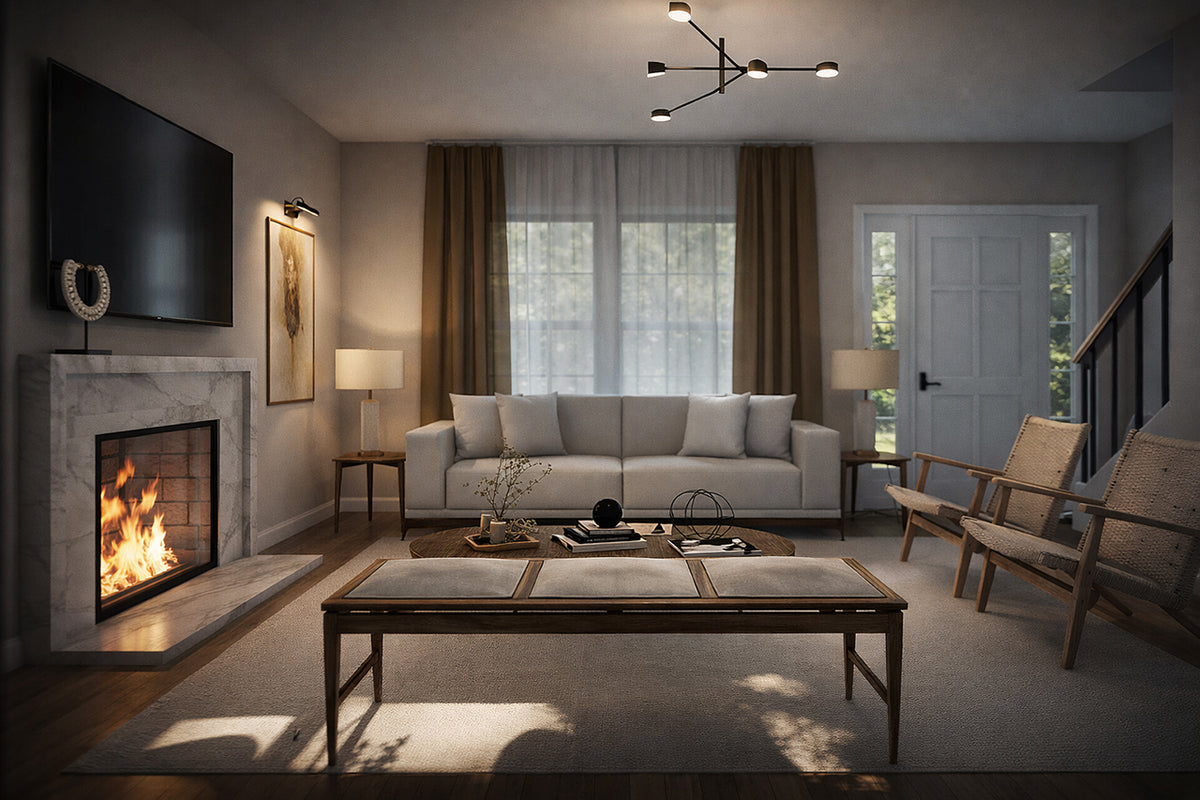 AM7935-A Country House Living Room, 3 Bedroom, 2.5 Bathrooms | Plan 31-360 Fernley 