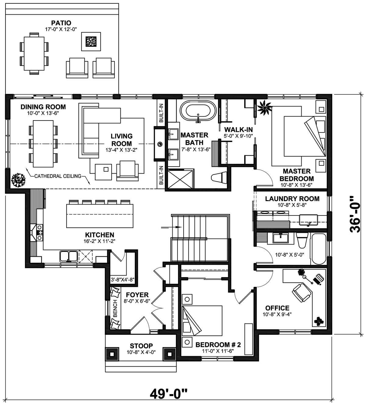 Hubert House First Floor Plan