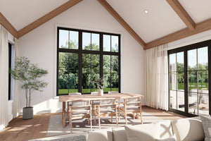 T8014-A Transitional House Dining, 1 to 3 Bedrooms, 1.5 to 2.5 Bathrooms | Hubert 3 