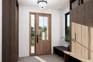 T8014-A Transitional House Foyer, 1 to 3 Bedrooms, 1.5 to 2.5 Bathrooms | Hubert 3 