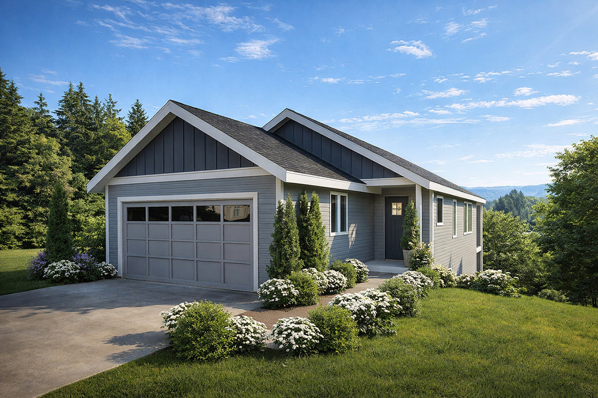 AM7936-A Cottage House, 3 Bedrooms, 2.5 Bathrooms | 31-437 Pinecrest Exterior