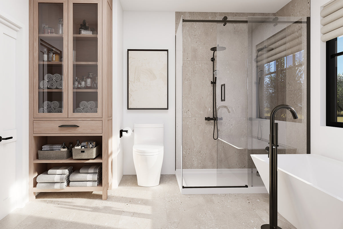 T8015-A Modern Farmhouse Bathroom, 1 to 3 Bedrooms, 1 to 2 Bathrooms | Cedar Grove 2 