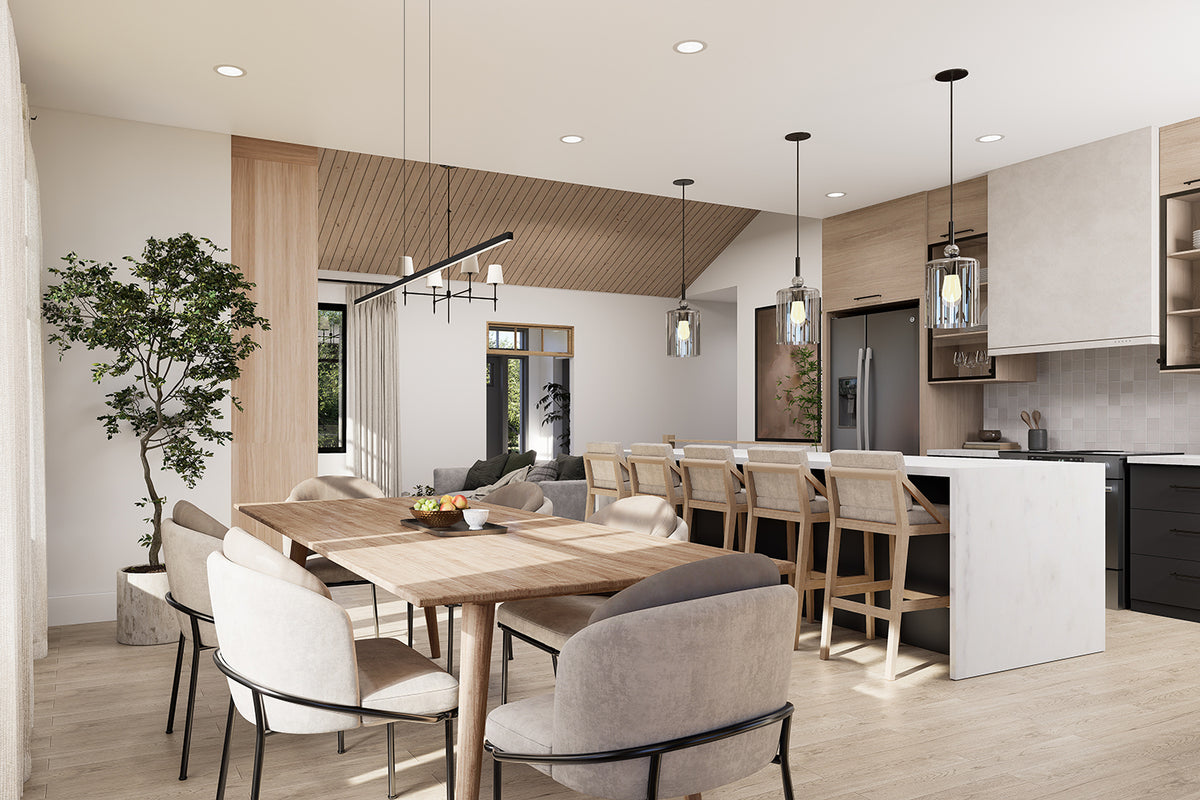 T8015-A Modern Farmhouse Dining, 1 to 3 Bedrooms, 1 to 2 Bathrooms | Cedar Grove 2 