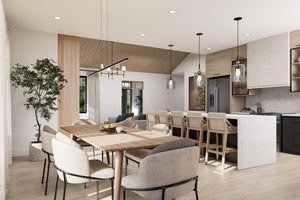 T8015-A Modern Farmhouse Dining, 1 to 3 Bedrooms, 1 to 2 Bathrooms | Cedar Grove 2 