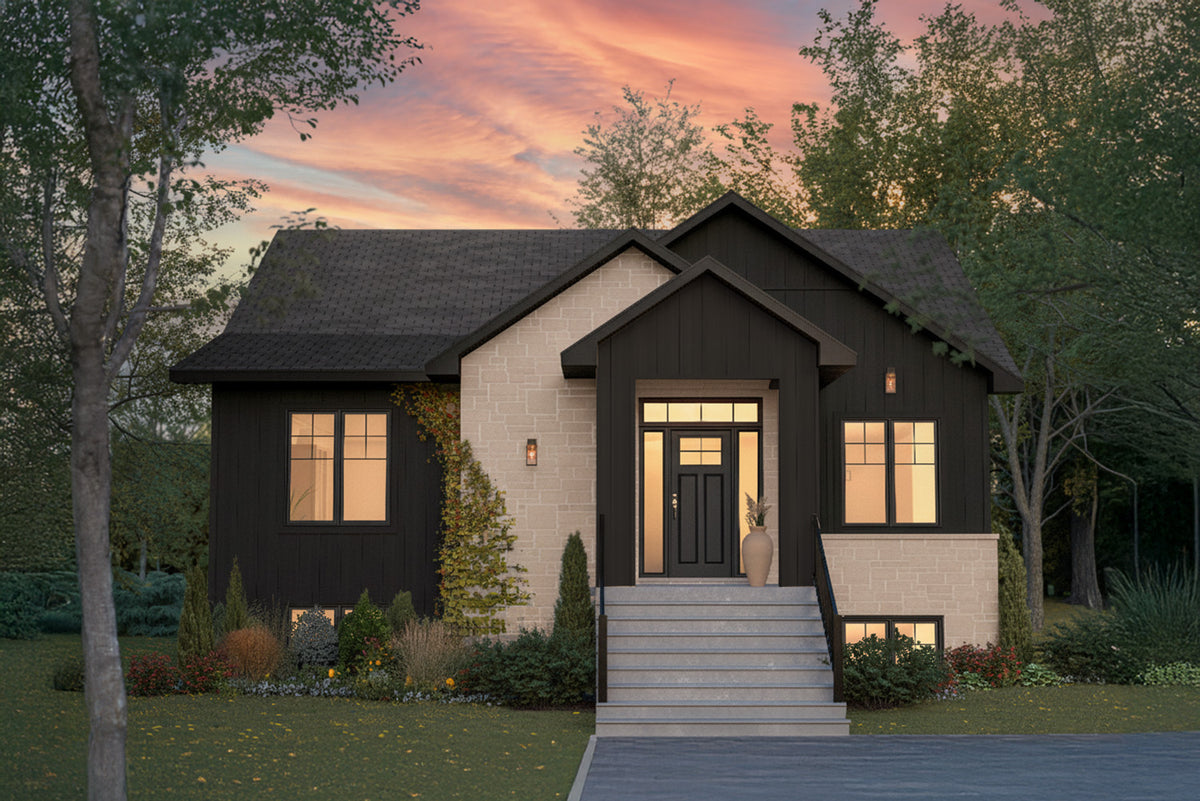 T8015-A Modern Farmhouse, 1 to 3 Bedrooms, 1 to 2 Bathrooms | Cedar Grove 2 Exterior