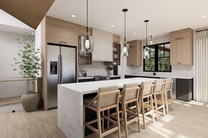 T8015-A Modern Farmhouse Kitchen, 1 to 3 Bedrooms, 1 to 2 Bathrooms | Cedar Grove 2 