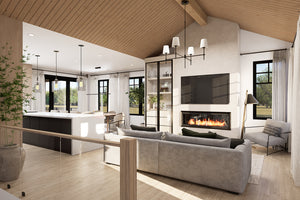 T8015-A Modern Farmhouse Living Room, 1 to 3 Bedrooms, 1 to 2 Bathrooms | Cedar Grove 2 