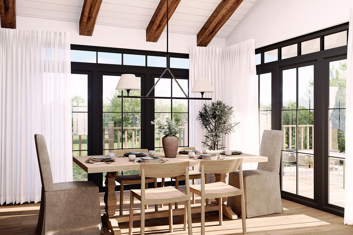 T8018-A Modern Farmhouse Dining, 1 Bedroom, 1.5 Bathrooms | Chatelain 