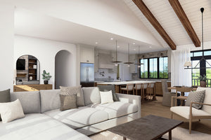 T8018-A Modern Farmhouse Living Room, 1 Bedroom, 1.5 Bathrooms | Chatelain 