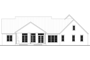 H7276-A Bolton House Rear CAD