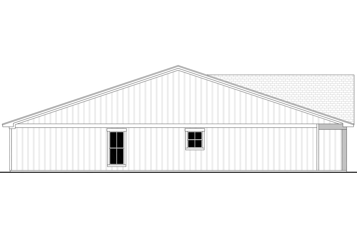 H8220-A Traditional Duplex House, 8 Bedrooms, 6 Bathrooms | Ashton Hollow Duplex House Plan Left CAD