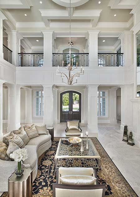 Luxury 5-Bedroom House Plan with Elevator, Dual Master Suites