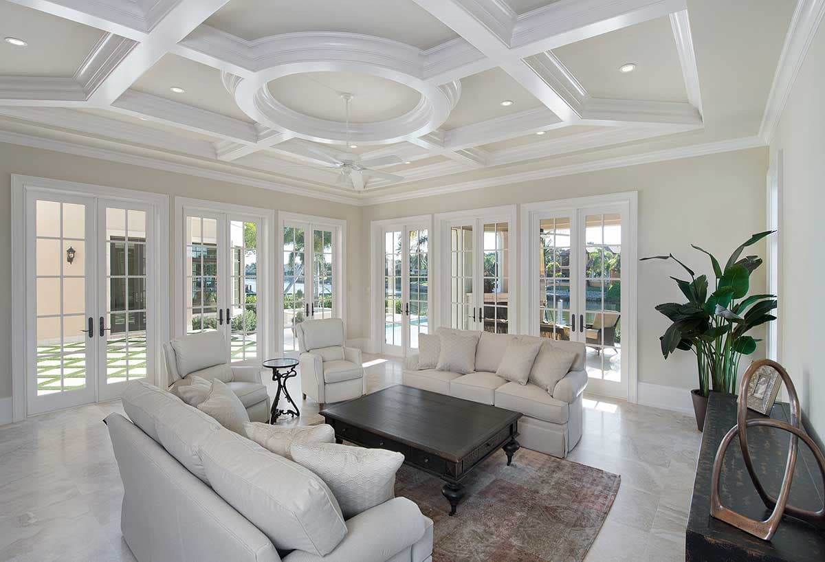 Luxury 5-Bedroom House Plan with Elevator, Dual Master Suites