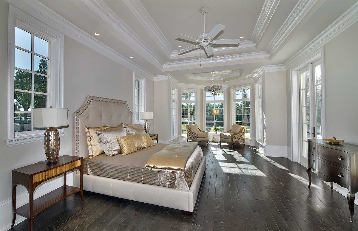 Luxury 5-Bedroom House Plan with Elevator, Dual Master Suites