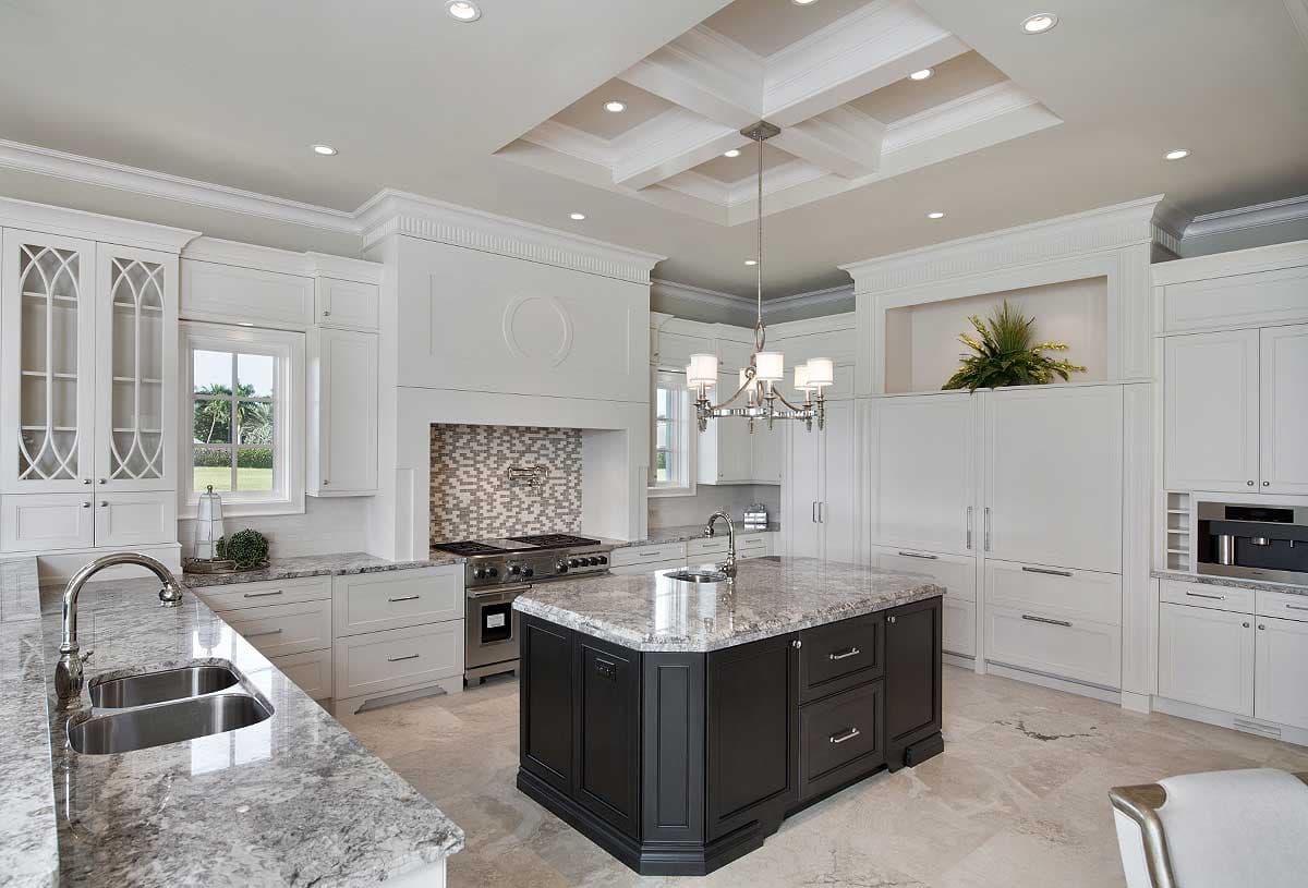 Luxury 5-Bedroom House Plan with Elevator, Dual Master Suites