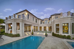 Luxury 5-Bedroom House Plan with Elevator, Dual Master Suites