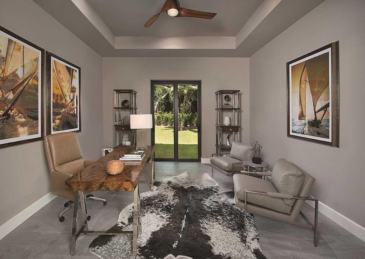 Luxury 4-Bedroom House Plan with Lanai, Elevator & Balcony