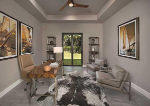 Luxury 4-Bedroom House Plan with Lanai, Elevator & Balcony