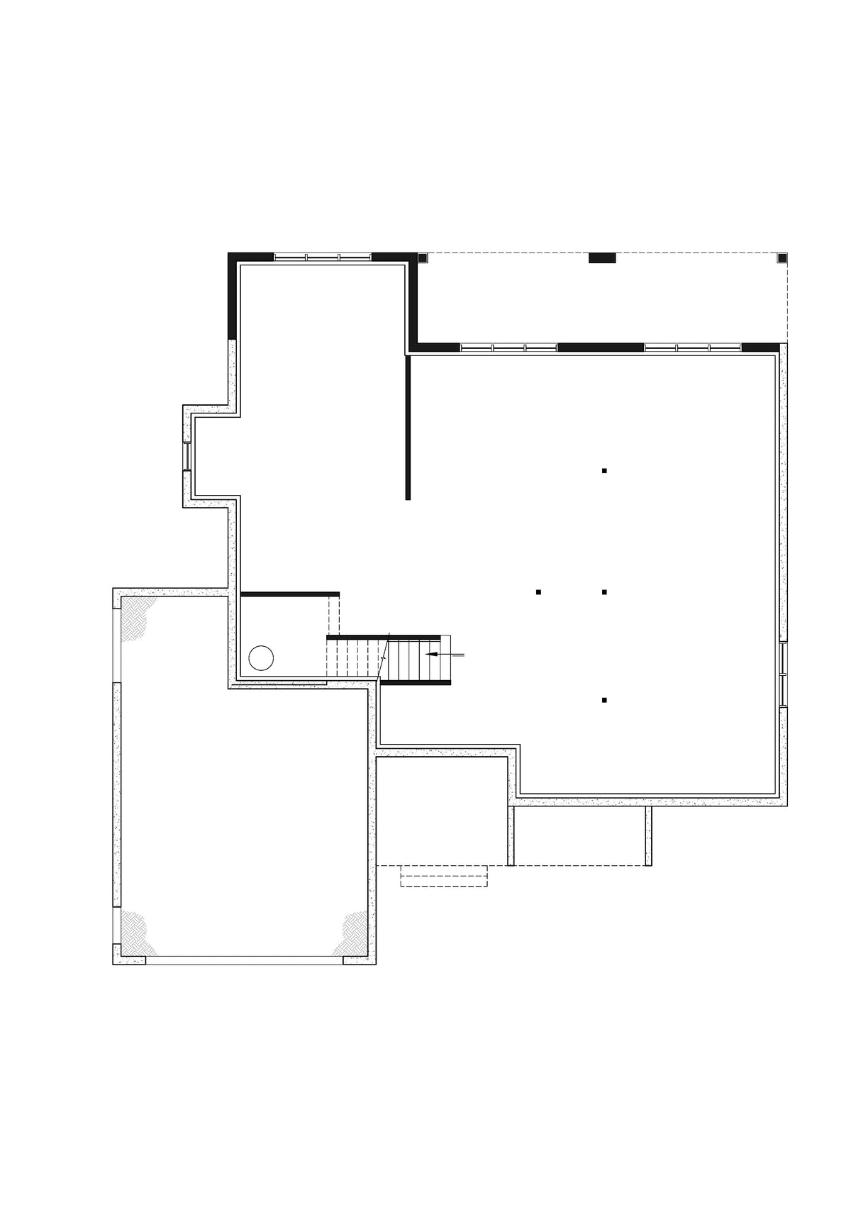 Aldergrove House Plan Basement Floor Plan