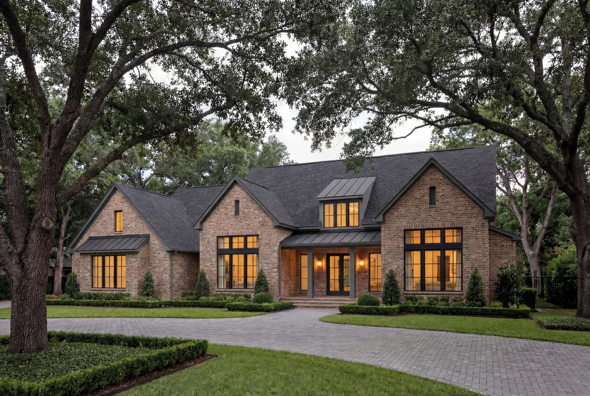 H7570-A Transitional House, 4 Bedrooms, 3.5 Bathrooms | Laurelstone House Exterior-5