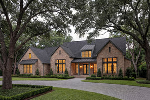H7570-A Transitional House, 4 Bedrooms, 3.5 Bathrooms | Laurelstone House Exterior-5