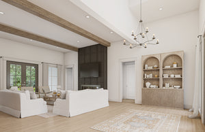 H7570-A Transitional House Dining and Foyer, 4 Bedrooms, 3.5 Bathrooms | Laurelstone House