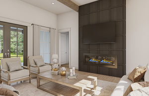 H7570-A Transitional House Great Room, 4 Bedrooms, 3.5 Bathrooms | Laurelstone House