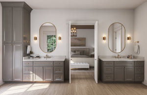 H7570-A Transitional House Master Bathroom, 4 Bedrooms, 3.5 Bathrooms | Laurelstone House