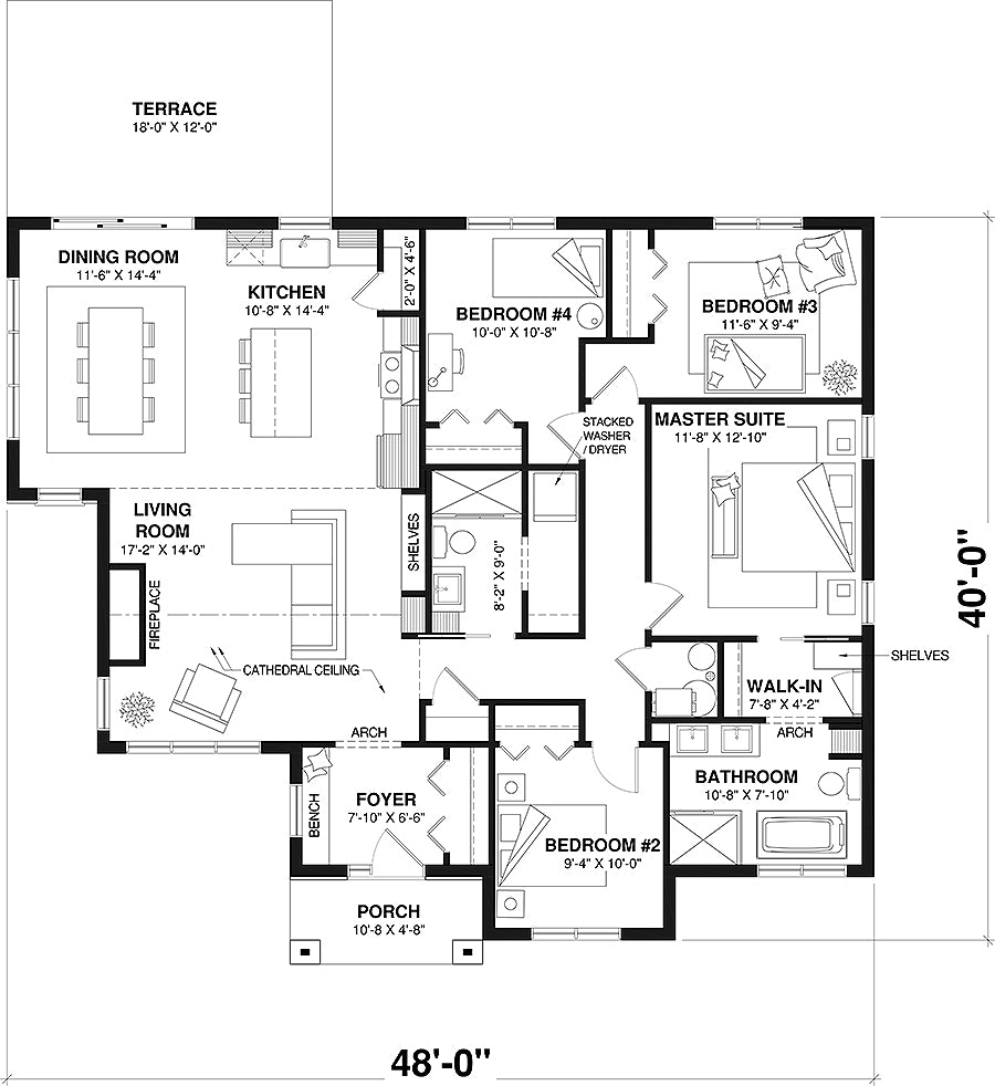 Lohan House First Floor Plan