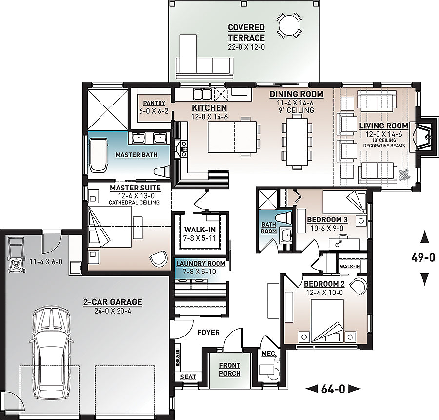 Hygge House First Floor Plan