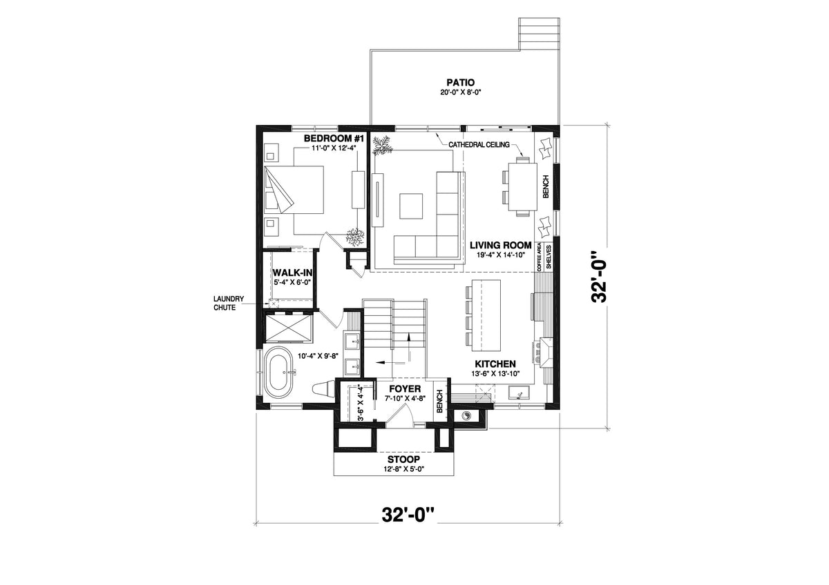 Newland House First Floor Plan