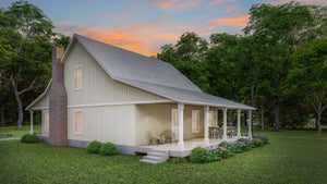 Charming 3-Bedroom Home Plan with Master Suite and Office