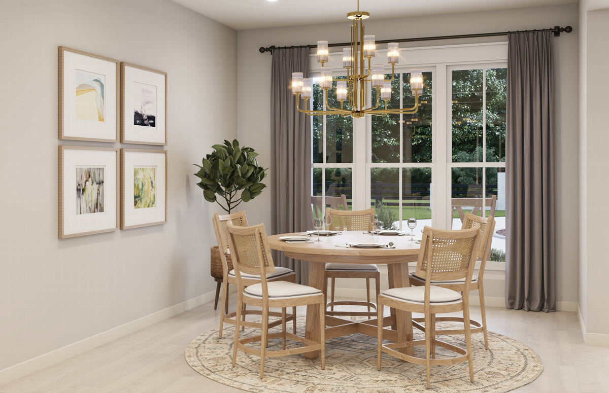 H7265-A Flat Branch House Dining Room