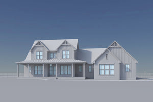 H7265-A Flat Branch House 
Grayscale