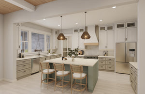 H7265-A Flat Branch House Kitchen