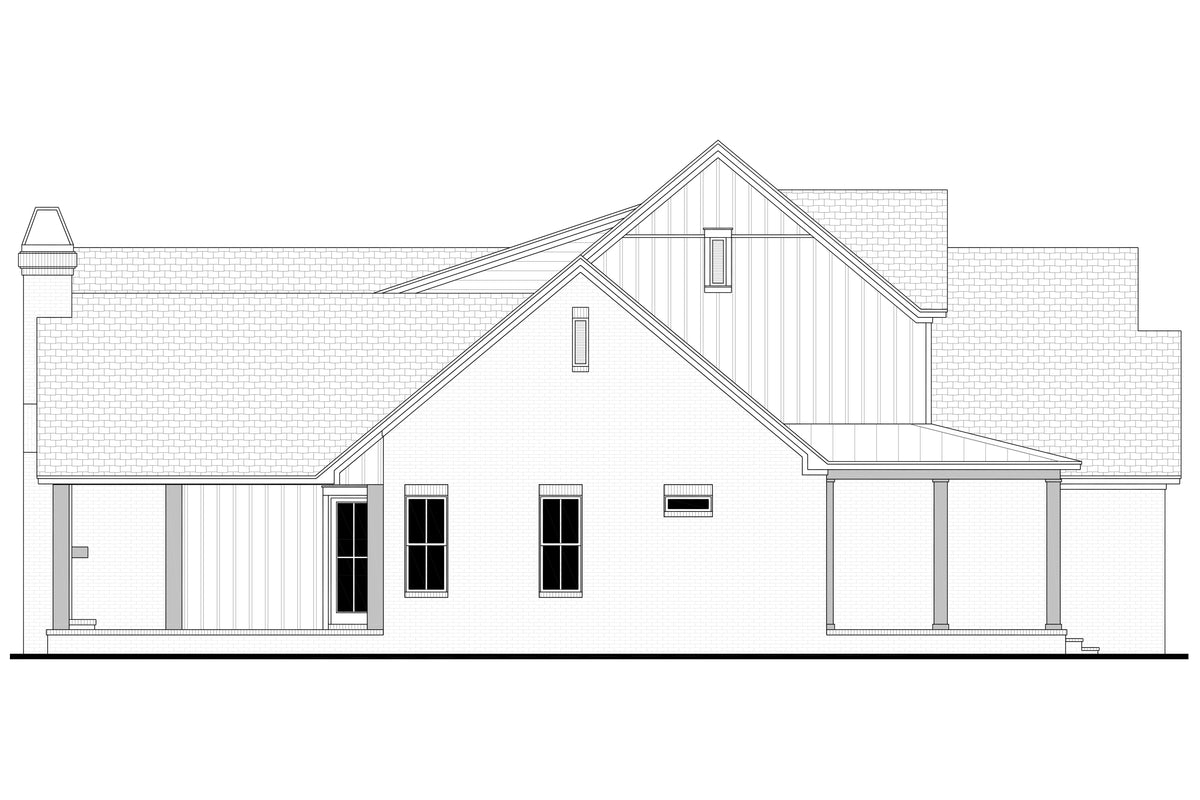 H7265-A Flat Branch Left CAD