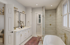 H7265-A Flat Branch House Master Bathroom