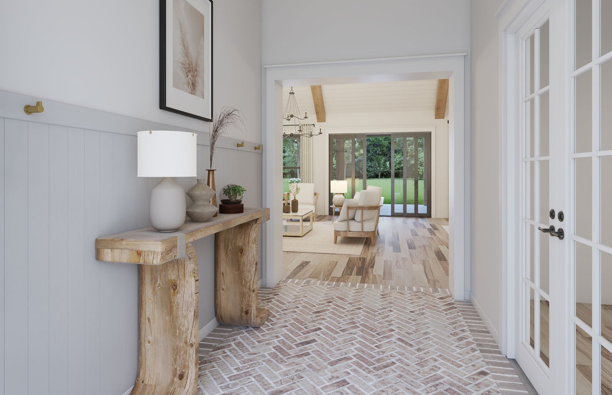 H7272-A Homestead House Foyer