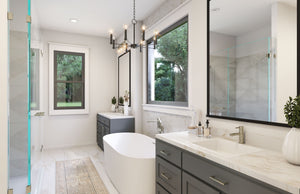 H7272-A Homestead House Master Bathroom