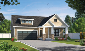 AB7754-A Craftsman House, 2 Bedrooms, 2 Bathrooms | Karsyn Springs Exterior