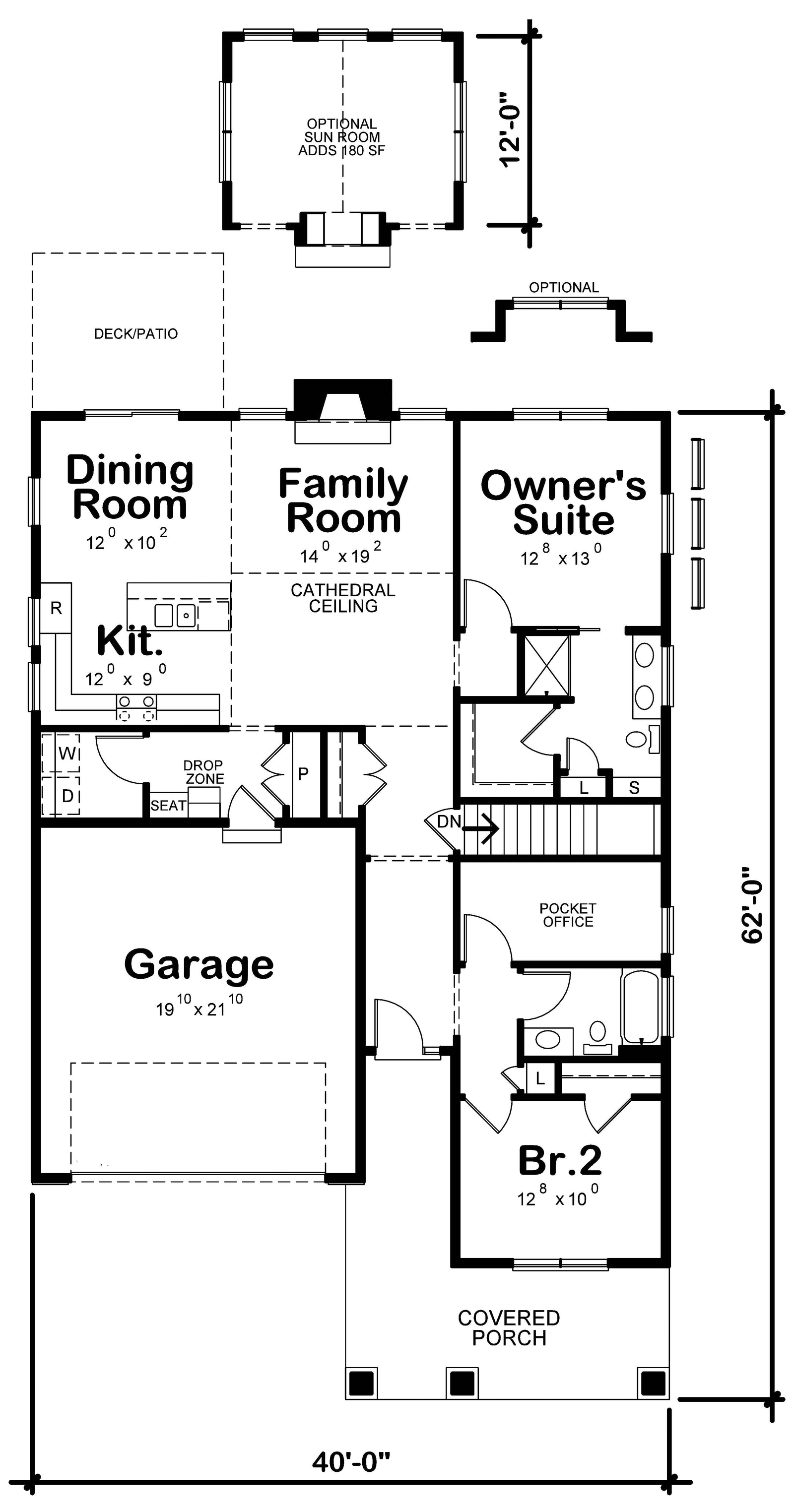 AB7758-A Craftsman House, 2 Bedrooms, 2 Bathrooms | Kate Springs Exterior